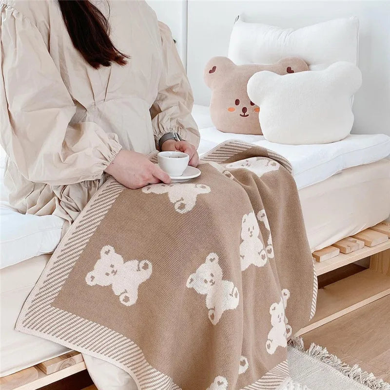 Bärchen Boutique - Baby Strickdecke