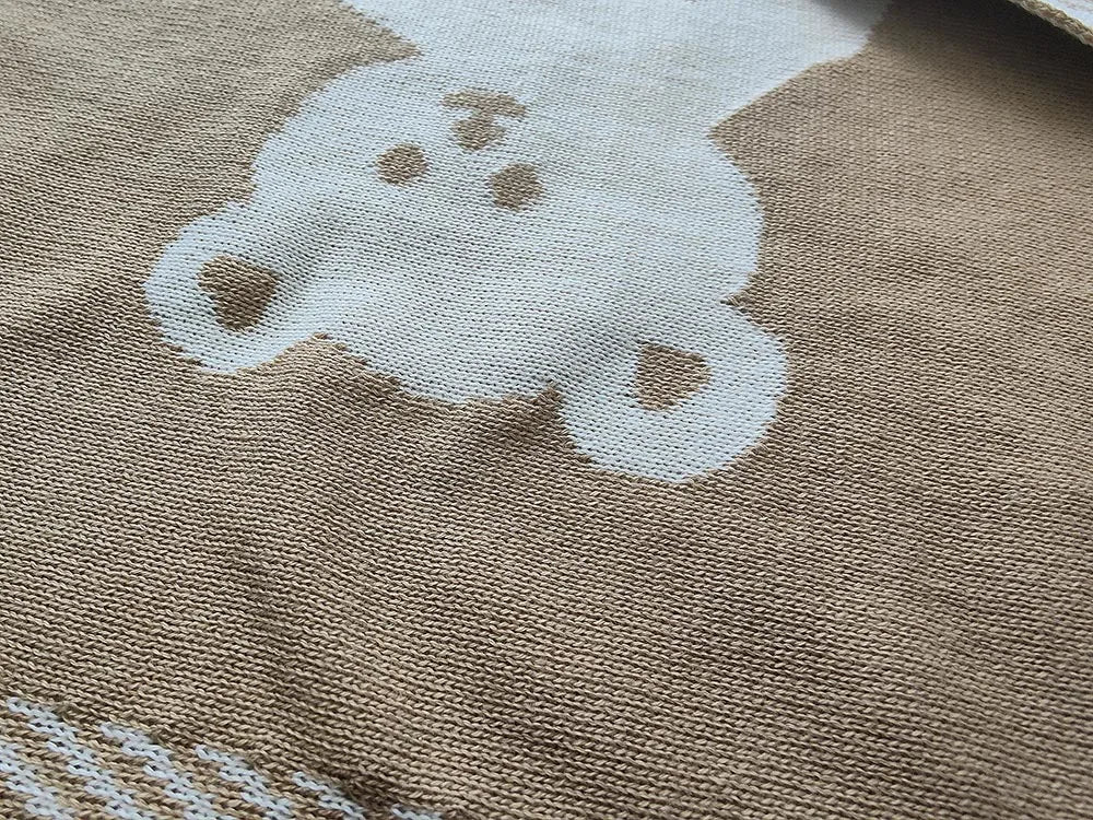 Bärchen Boutique - Baby Strickdecke