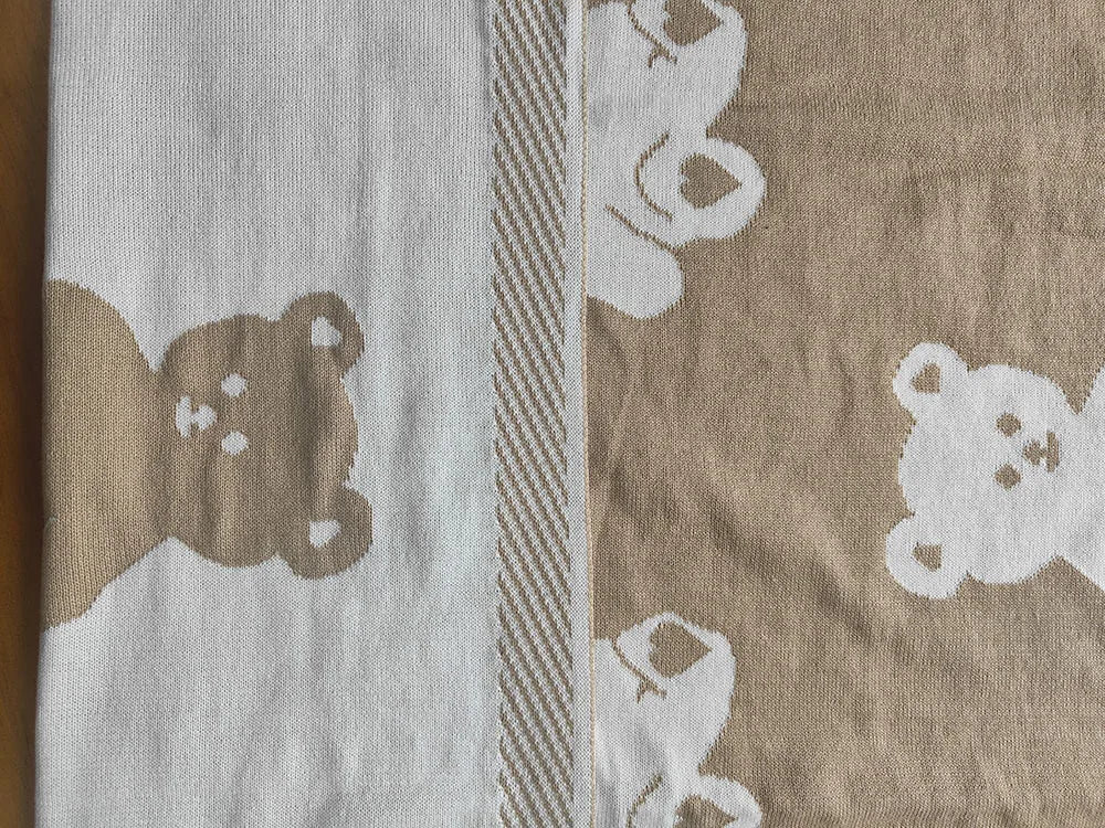 Bärchen Boutique - Baby Strickdecke