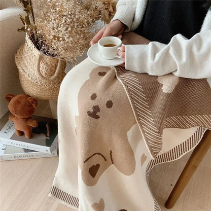 Bärchen Boutique - Baby Strickdecke